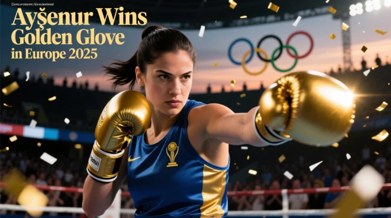 Ayşenur Avrupa’da Altın Eldiveni Takti 2025