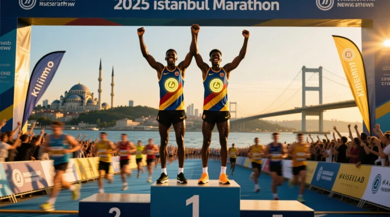 2025 İstanbul Maratonu’nda Kilimo ve Aderra zirvede