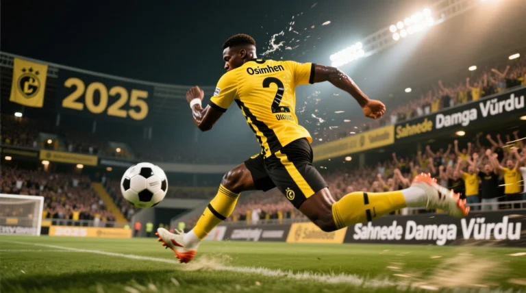 Osimhen 2025’te tekrar sahnede çift golle damga vurdu