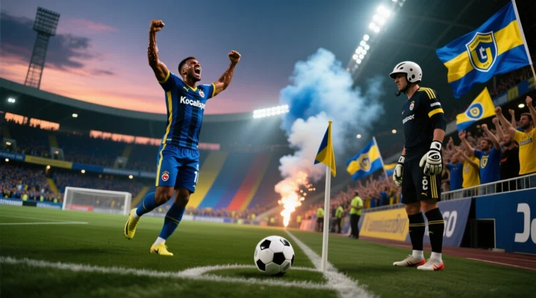 Kocaelispor’un Gençlerbirliği galibiyeti 1-0