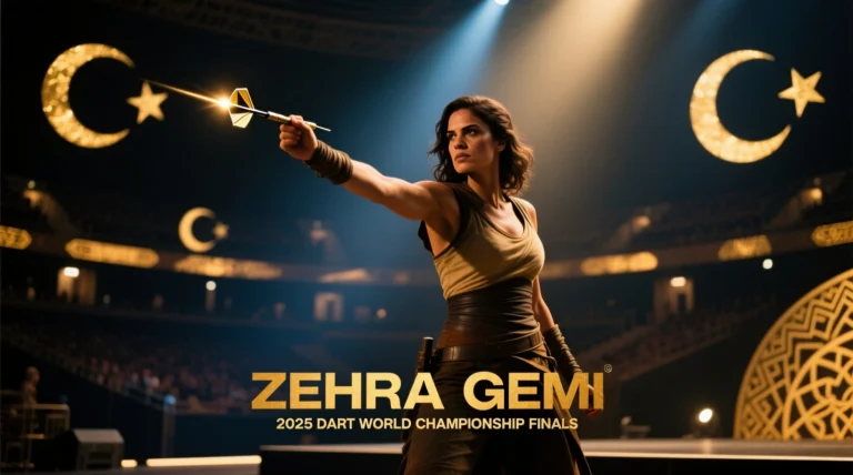 Zehra Gemi 2025 Dart Dünya Şampiyonasında Altına Uzandı